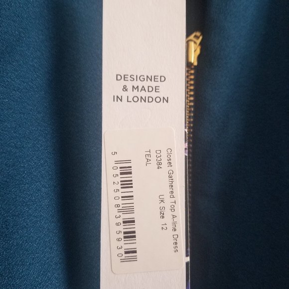 Belted A line Dress - Picture 4 of 4